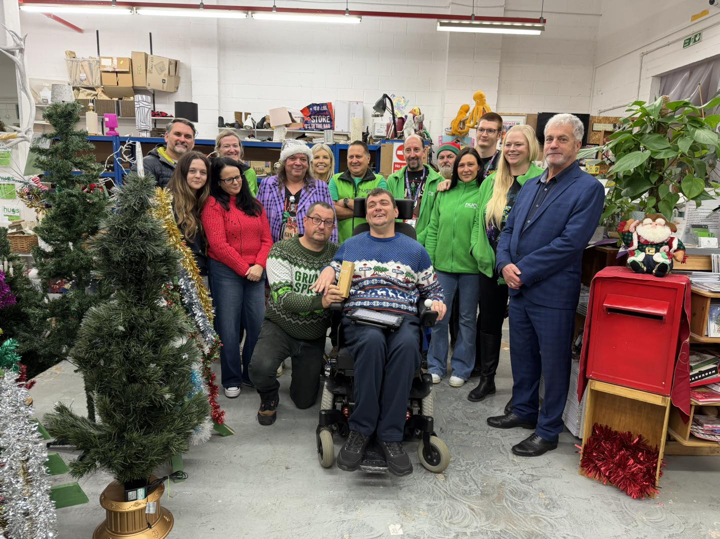 Hugs Children's Cancer Charity of the Year 2025 by the Charity Retail Association