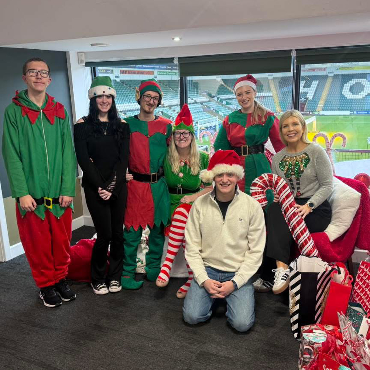 Hugs Children's Cancer Charity Christmas Party 2025 at Plymouth Argyle